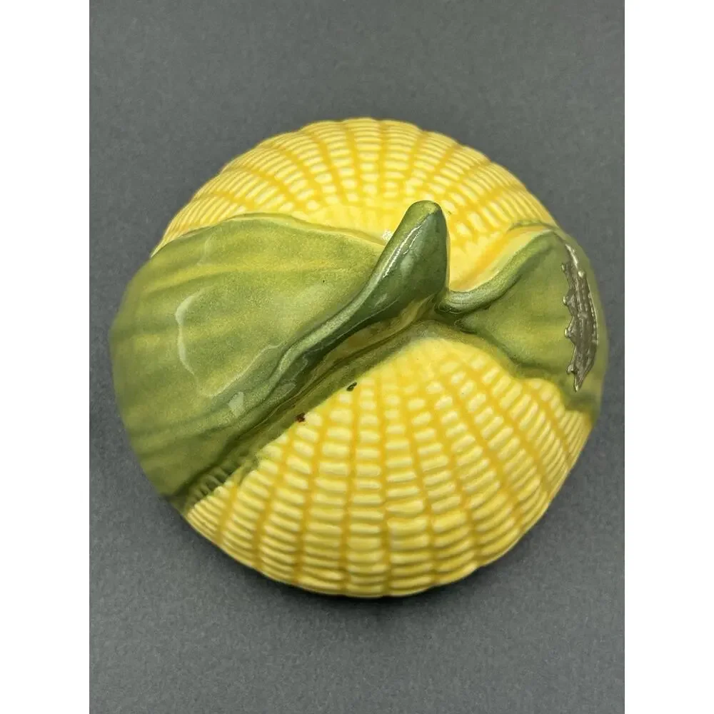 Vintage Shawnee Corn King No. 66 Cookie Jar Original Foil Label USA 10.25”